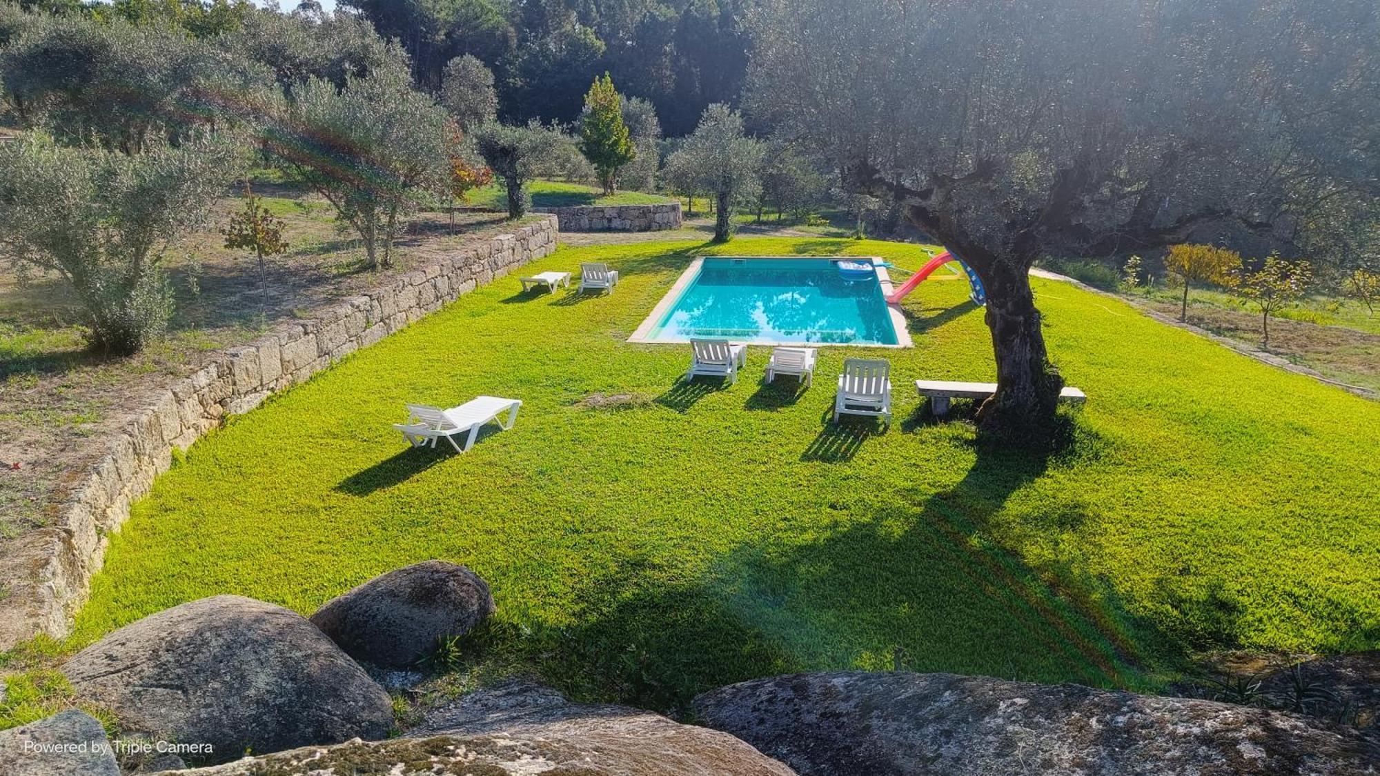 Quinta Da Pedra Mija Pensionat Santar Exteriör bild