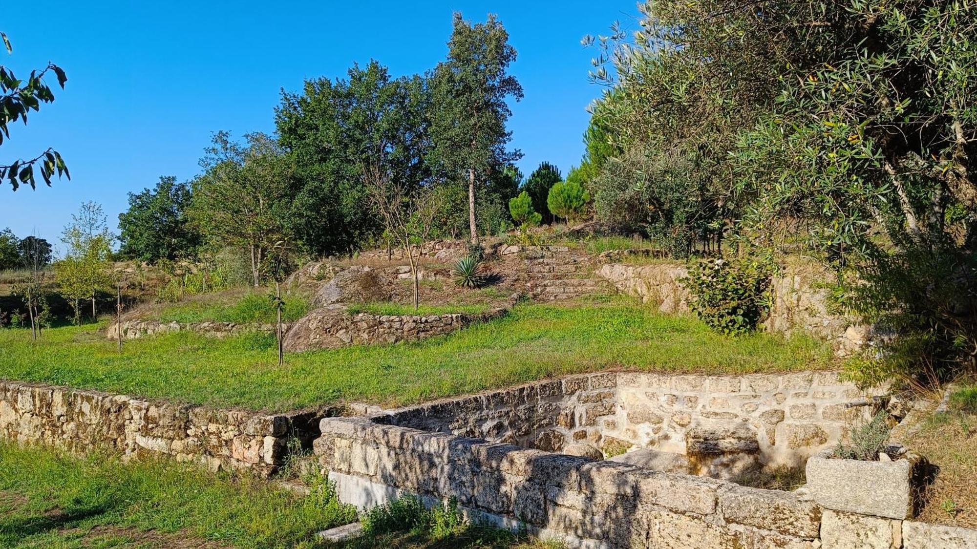 Quinta Da Pedra Mija Pensionat Santar Exteriör bild
