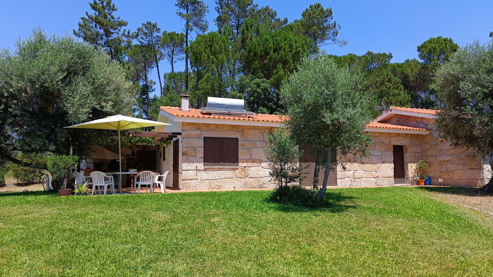 Quinta Da Pedra Mija Pensionat Santar Exteriör bild