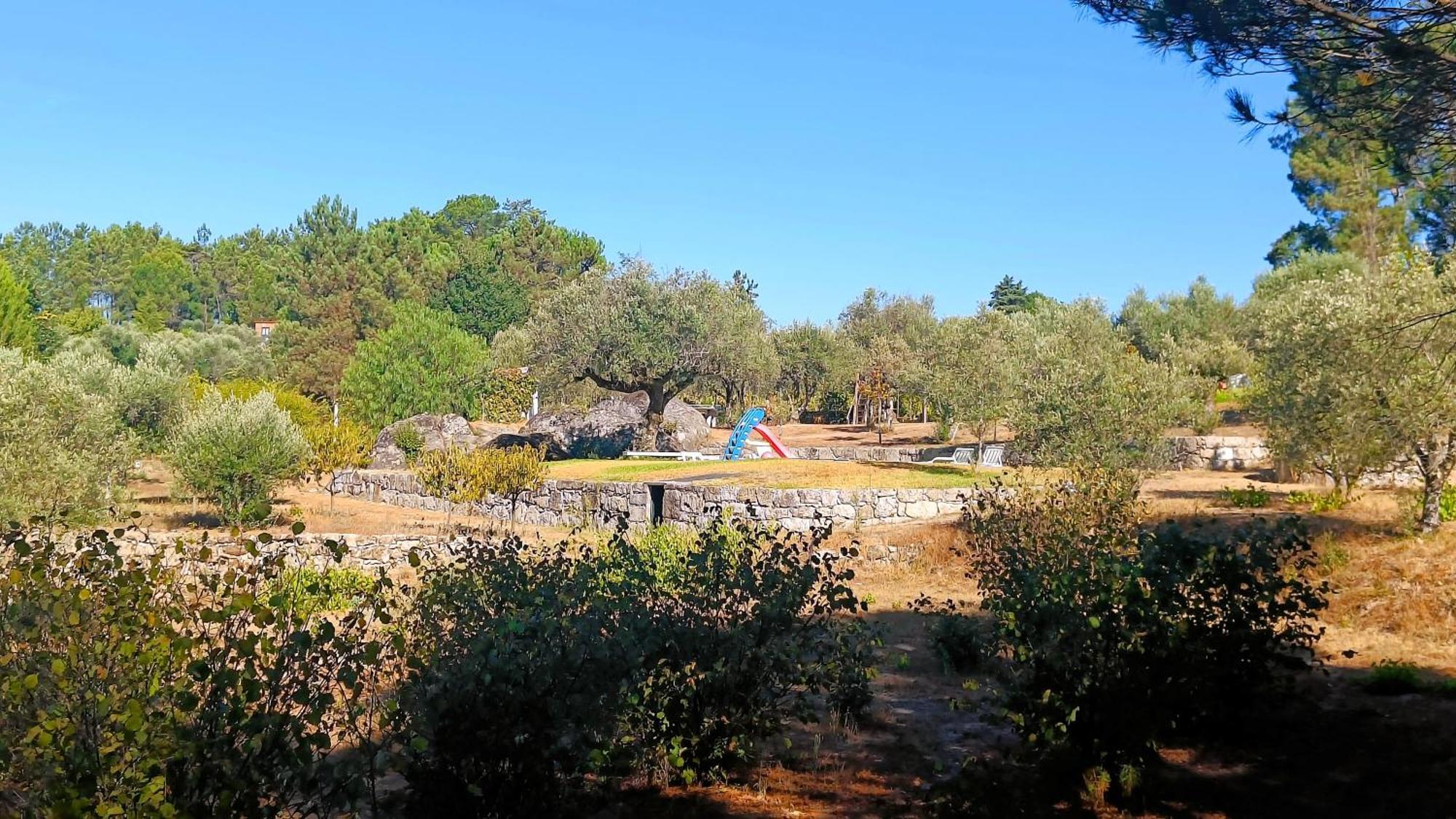 Quinta Da Pedra Mija Pensionat Santar Exteriör bild